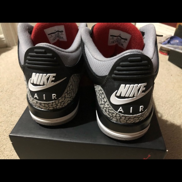Jordan 3 Black Cement 2018 - Picture 5 of 6